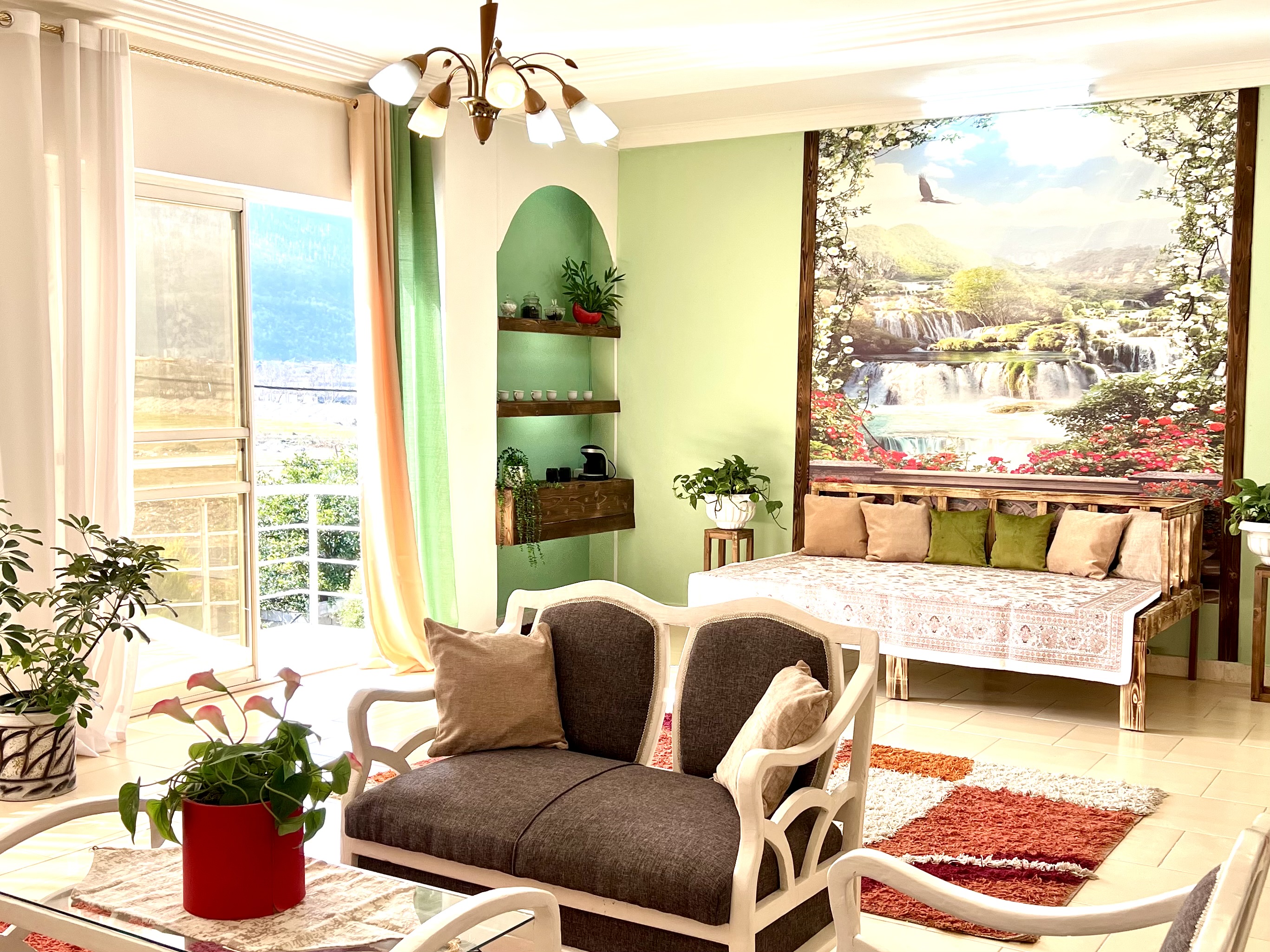 اجاره آپارتمان دو خوابه استخردار روستایی چالوس - تصویر 2