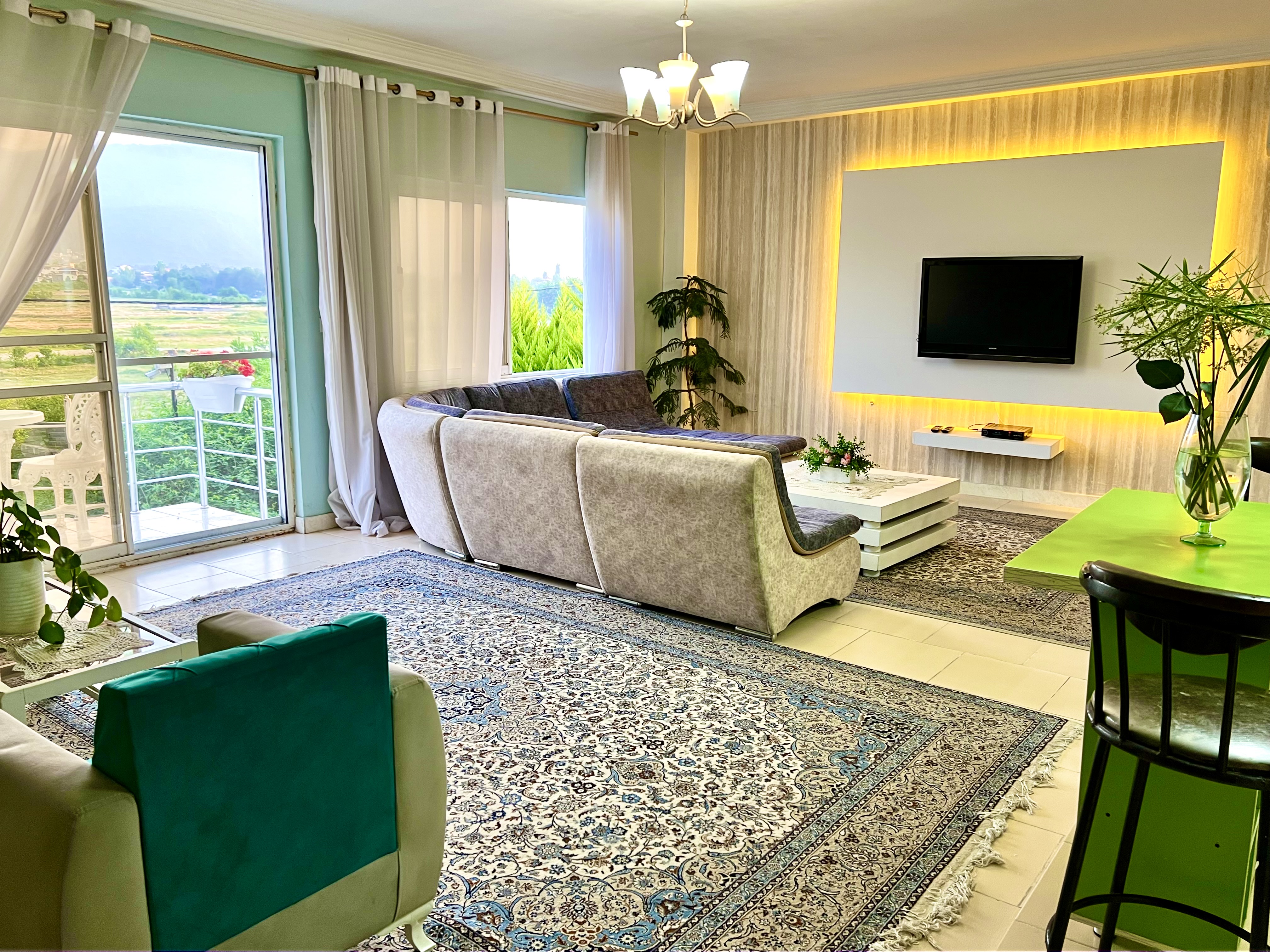 اجاره آپارتمان دو خوابه استخردار روستایی چالوس - تصویر 4