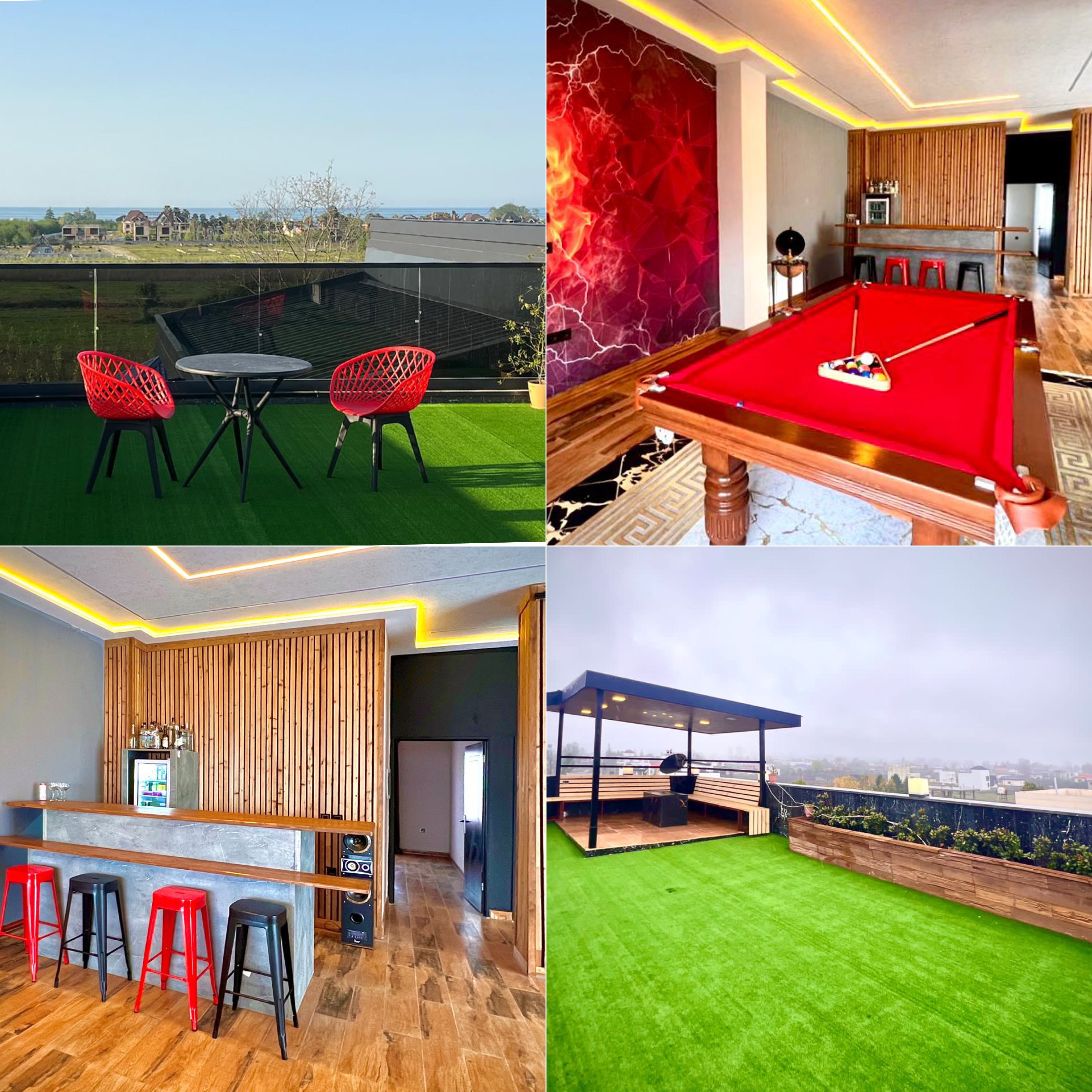 اجاره ویلا چهار خوابه استخردار جنگلی متل قو - تصویر 6