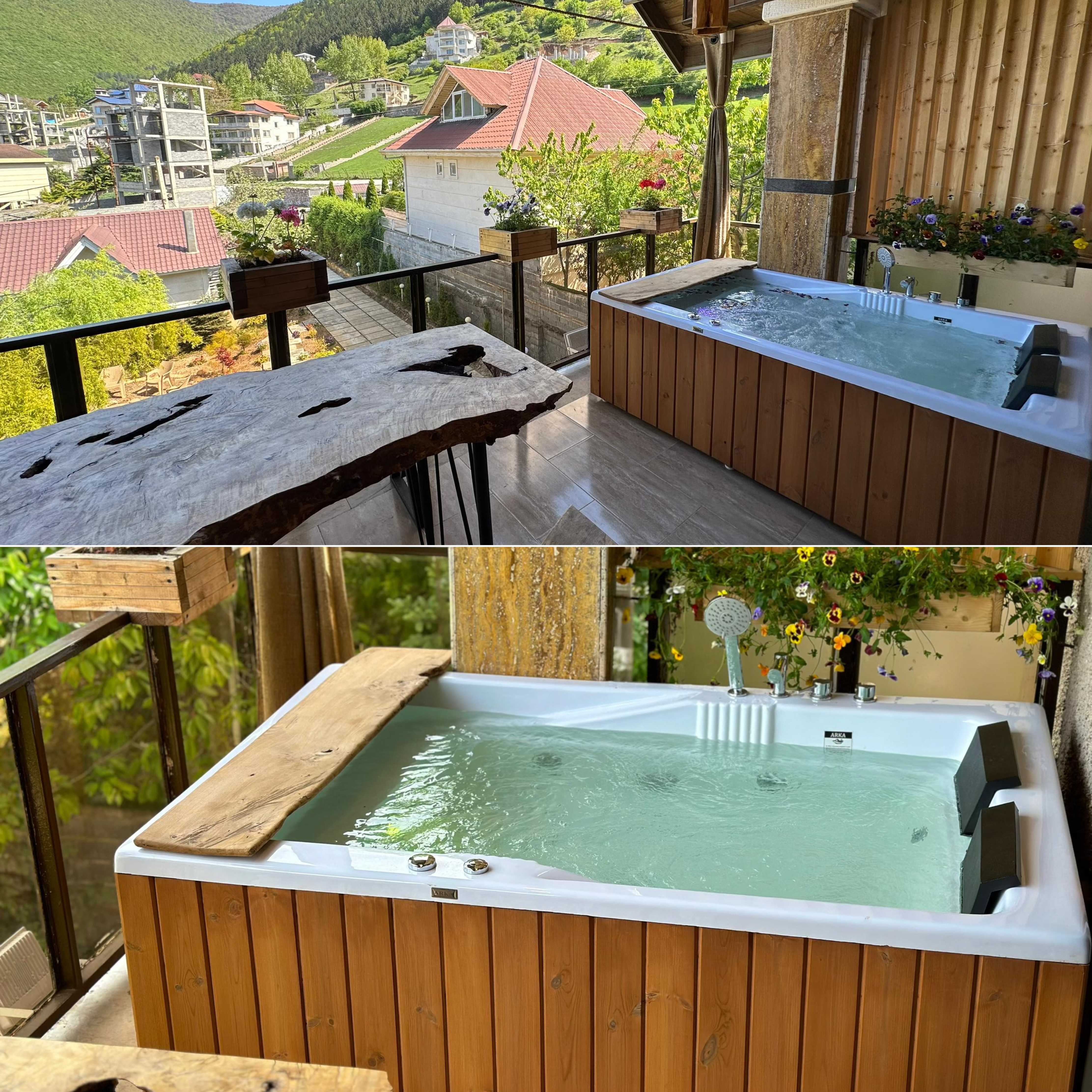 اجاره ویلا دو خوابه  جنگلی کلاردشت - تصویر 8