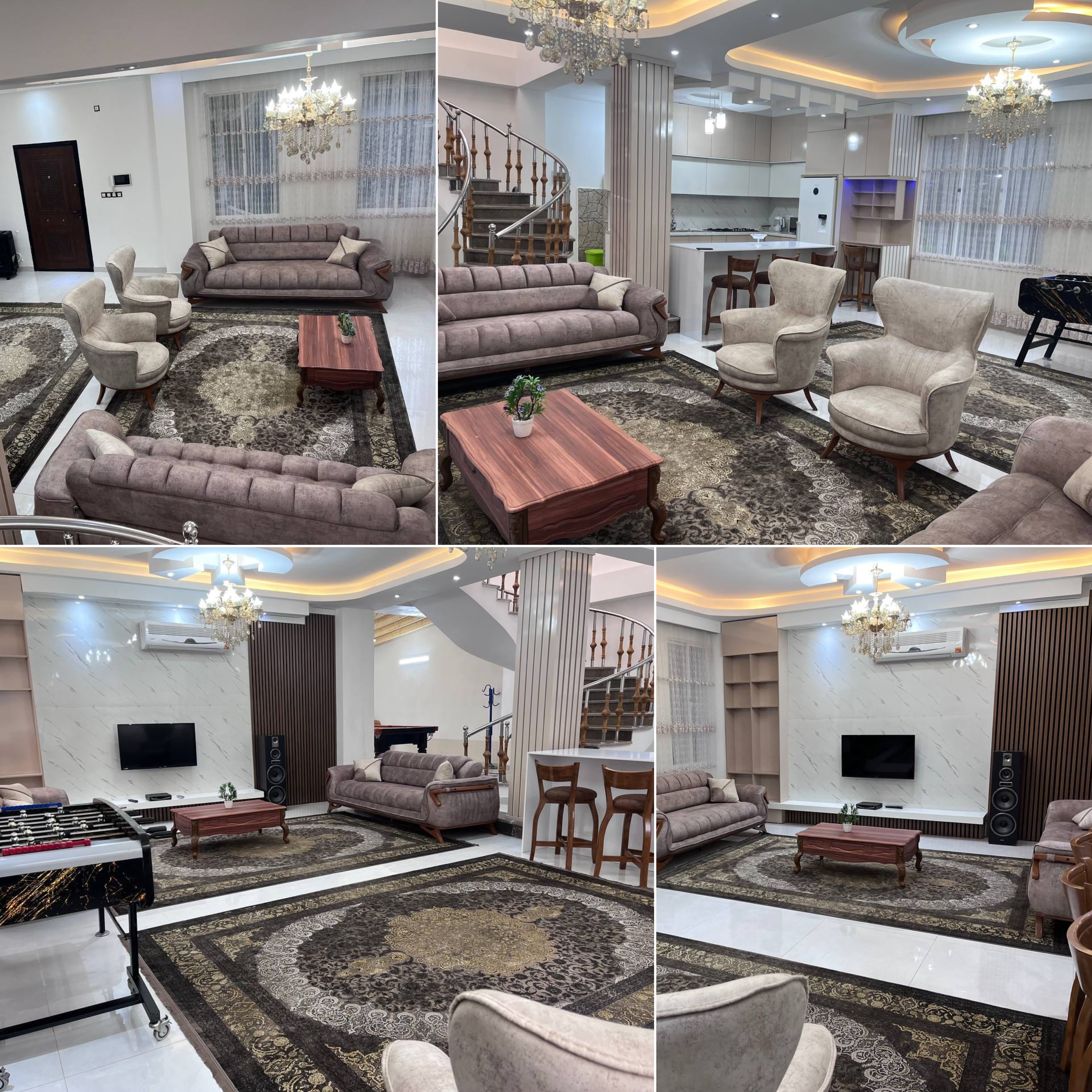 اجاره ویلا سه خوابه استخردار جنگلی شفت - تصویر 5